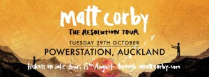 Matt Corby Poster
