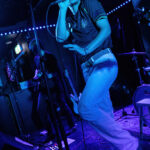 Harper Finn performing live at The 13th Floor during a concert on February 12, 2026.