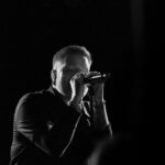 Anberlin performing live at The 13th Floor concert venue.