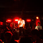 Anberlin performing live at The 13th Floor during their concert on February 20, 2026, showcasing ene.