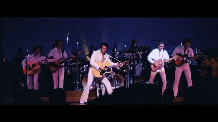 Elvis Presley tribute band performing live on stage at The 13th Floor.