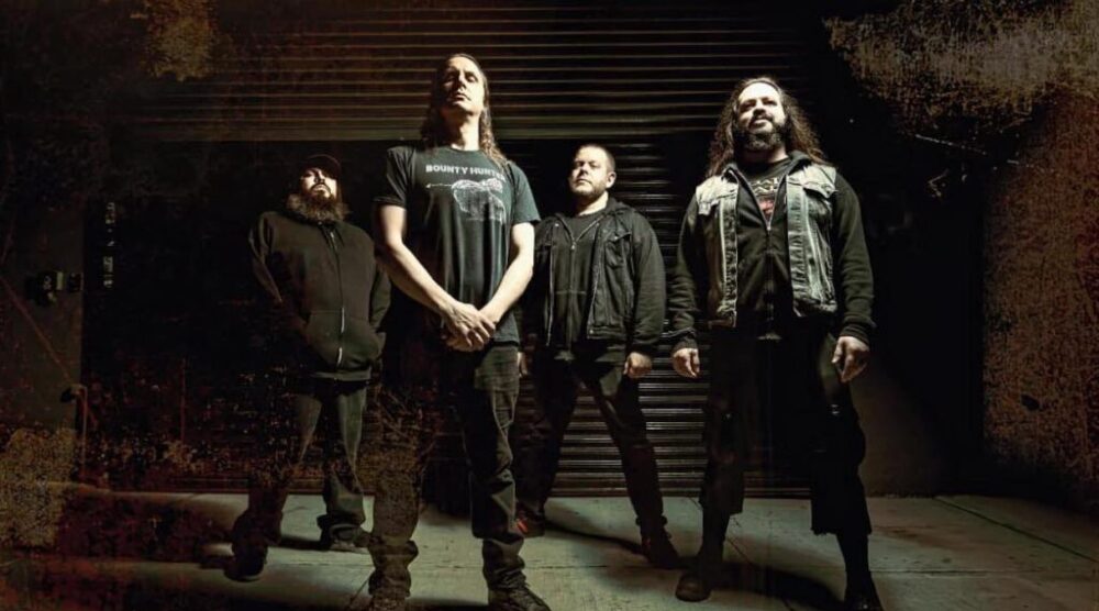 Band performing on stage at The 13th Floor, promoting the ORIGIN Aotearoa Tour.